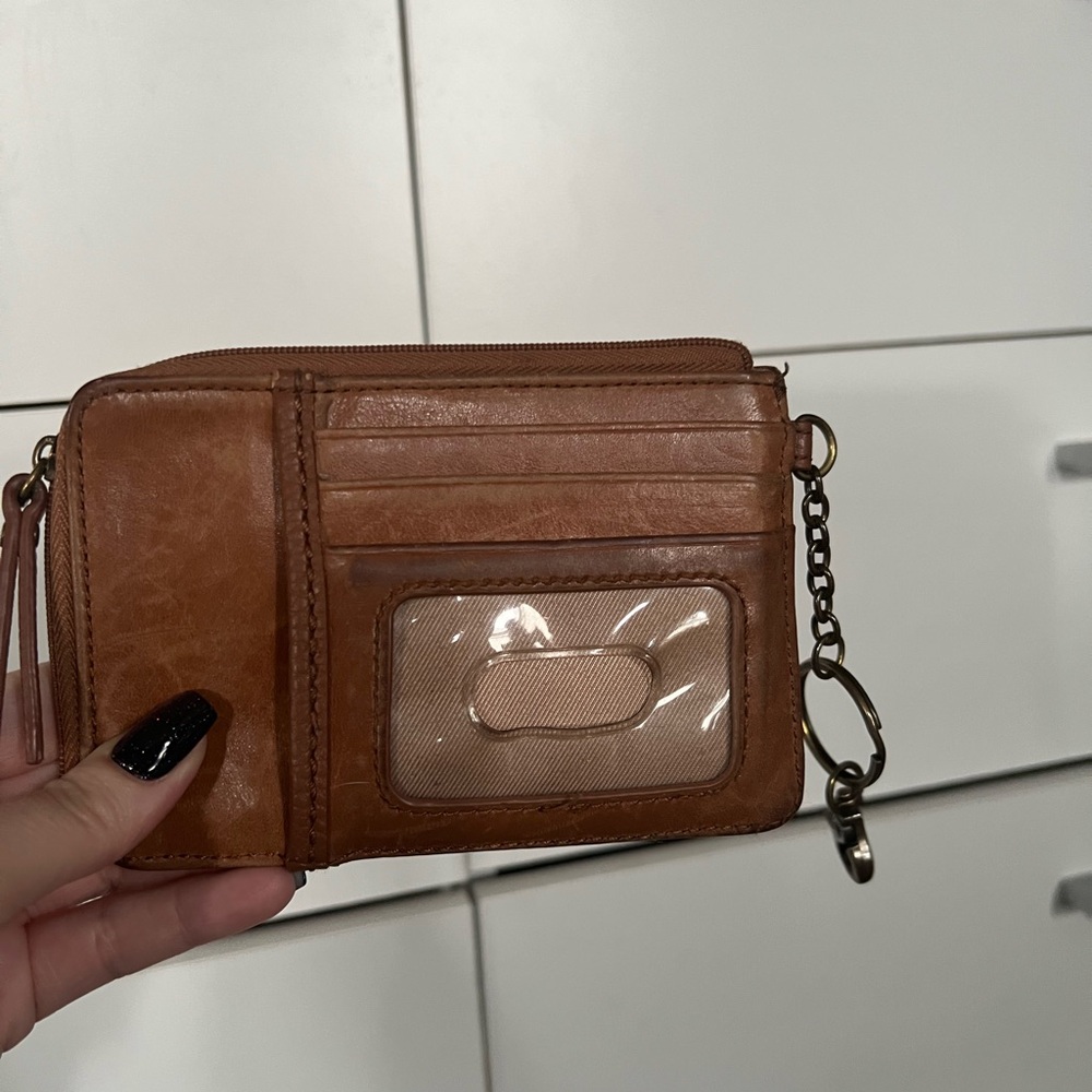 The Sak Leather Card Wallet - Cognac - Picture 2 of 3